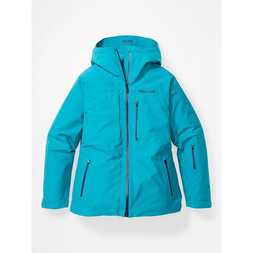 Marmot Lightray Jackets - Womens Ski Jacket Blue CA5901248 Canada